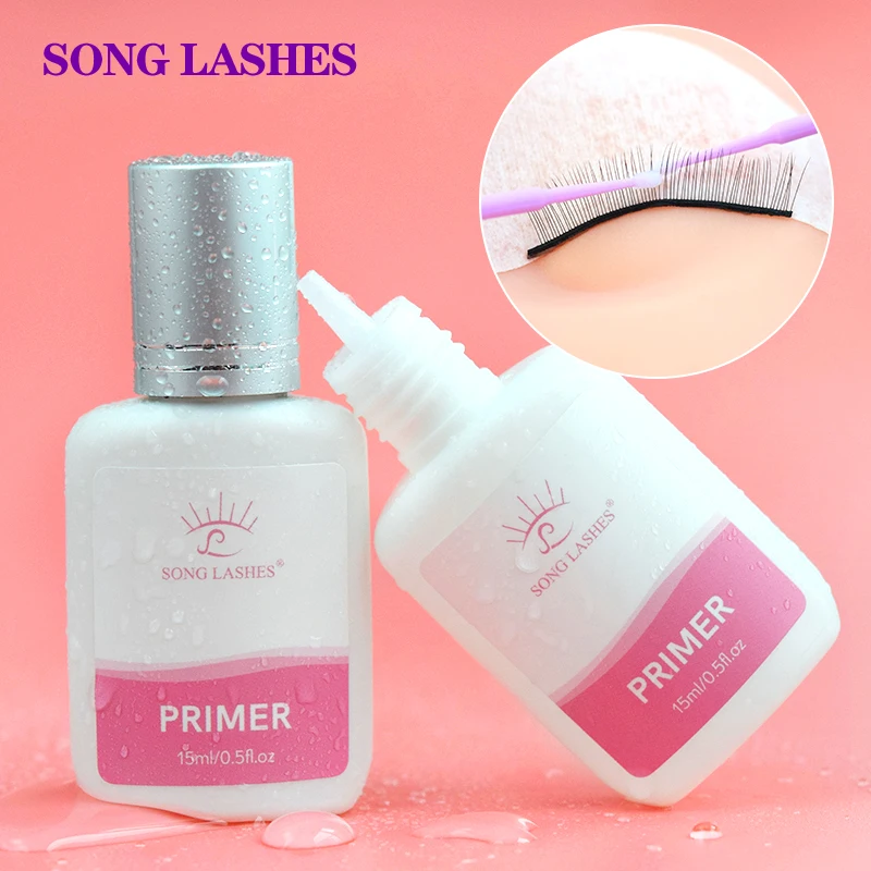 

SONG LASHES l Eyelash Extension Primer for Lash Application Quick Drying Long Last Grafting Eyelash Glue Adhesive Hardener