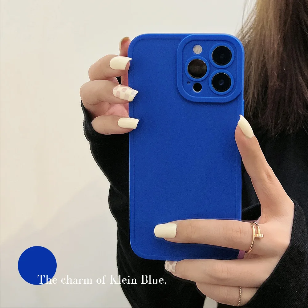 Romantic Sunset Blue Phone Case for Iphone XR X XSMAX 11 12 13 14 Pro Max 7 8 Plus Mini Cover Soft Silicone Fundas Coque