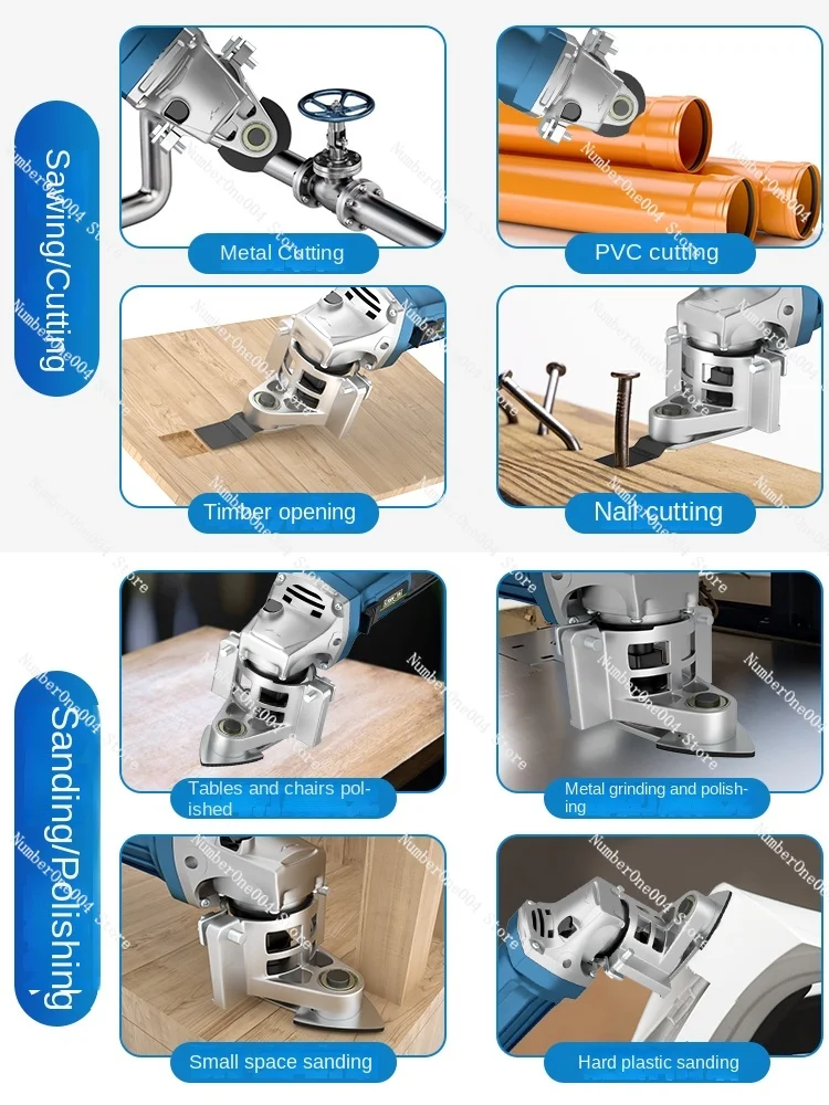 Угловая шлифовальная машина многофункциональный электрический триммер для