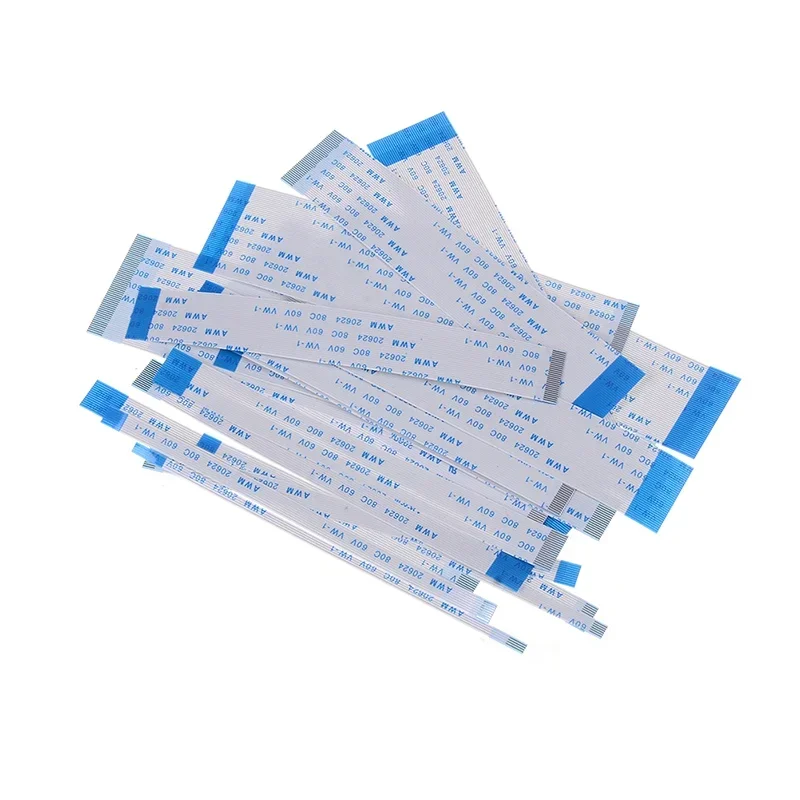 

Гибкий плоский кабель FFC/FPC 0,5 мм 100 мм 4/6/8/10/12/16/20/24/26/28/30/34/36/40/45/50/54/60pin (10 шт.)