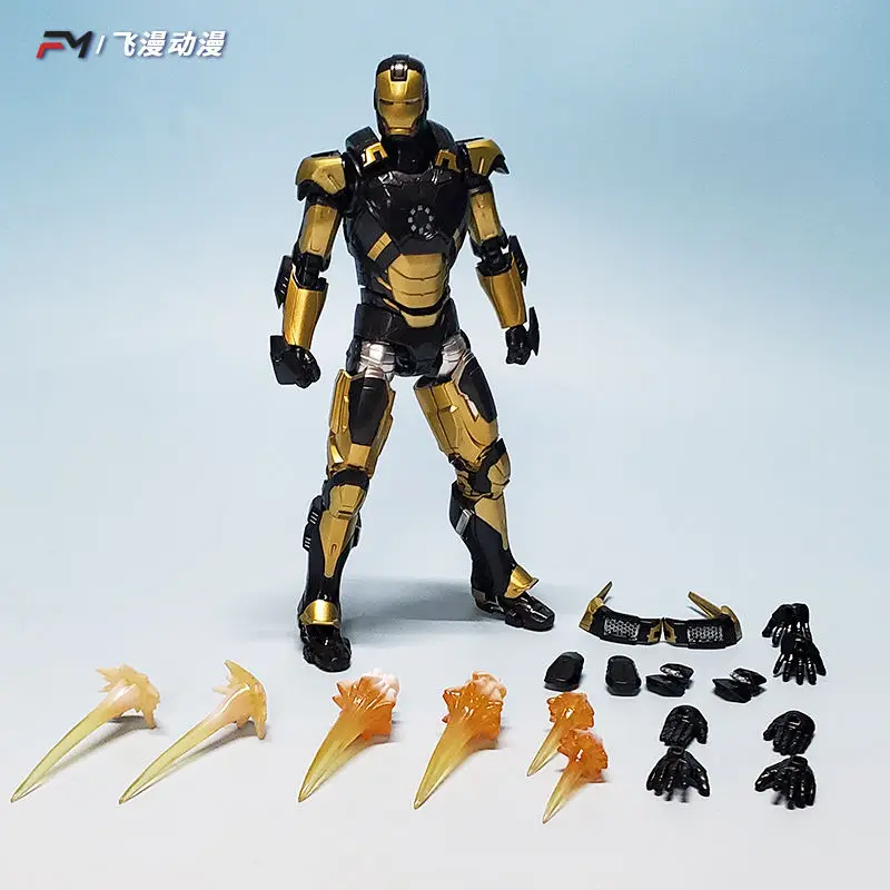 

Anime Action Figure Shf Ironman Mk20 Articulated Action Figures Toys For Children Collections Pvc Model Birthday Gift Foe Kids