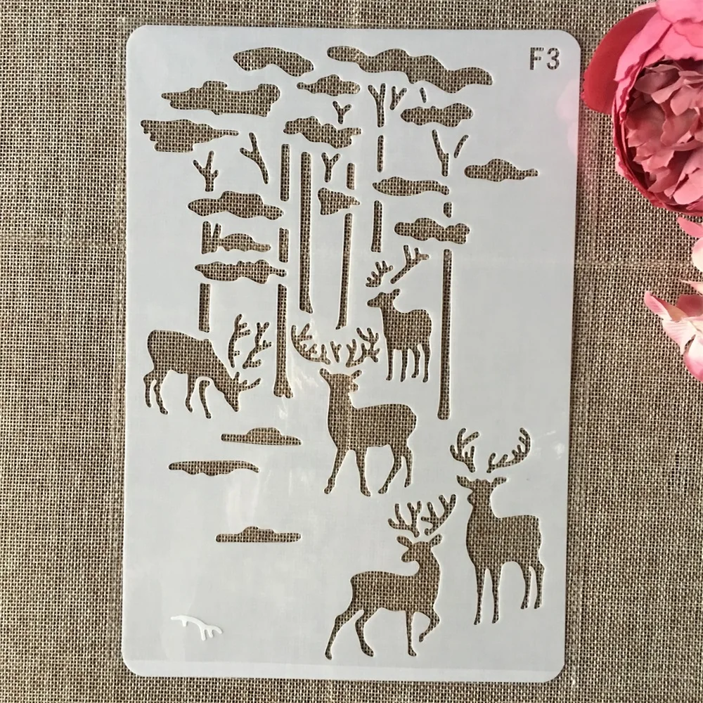 

Пластиковые трафареты Flower Stencil