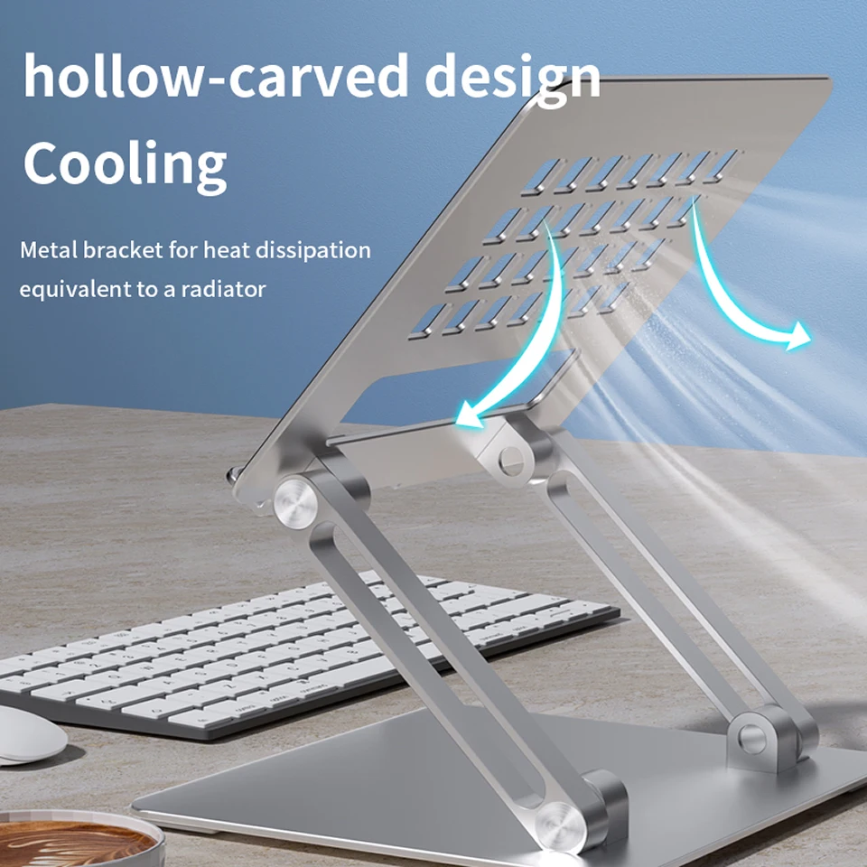 Подставка OUTMIX для планшета алюминиевая регулируемая настольная Складная