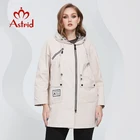 Astrid Новый Женский Тренч, Женская куртка, негабаритная ветровка с капюшоном, повседневное пальто, женская верхняя одежда, весна 2022, AS-20110