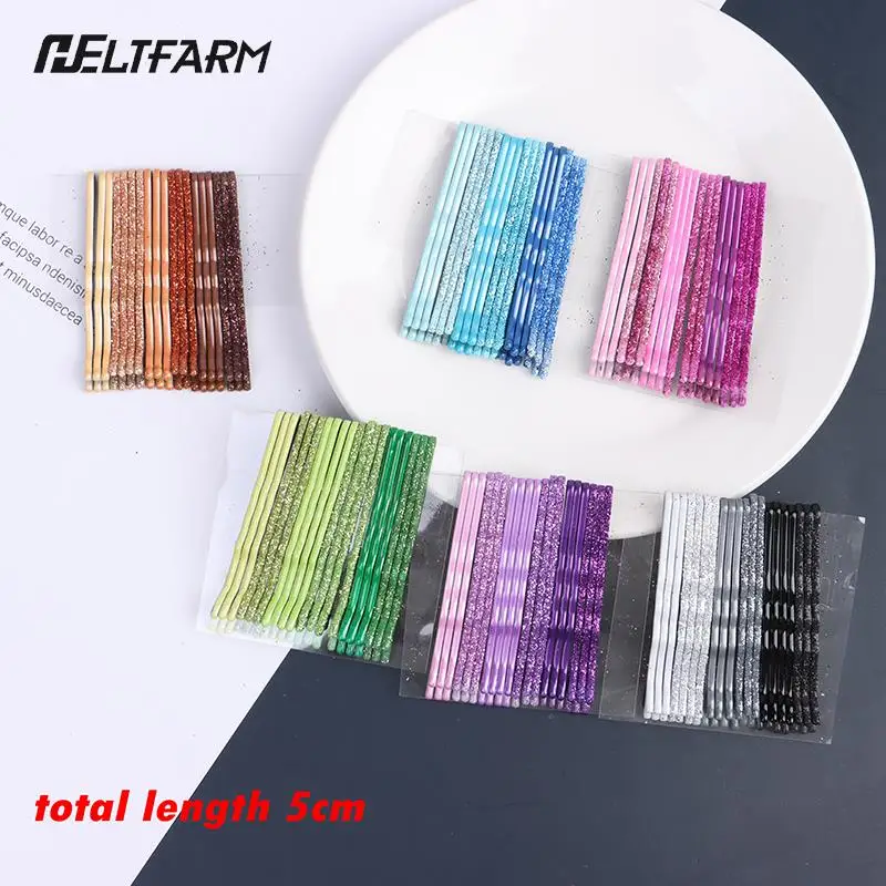 

24 шт. заколки для волос BB заколки волнистые модные заколки для волос металлические заколки невидимые волнистые заколки для волос аксессуары