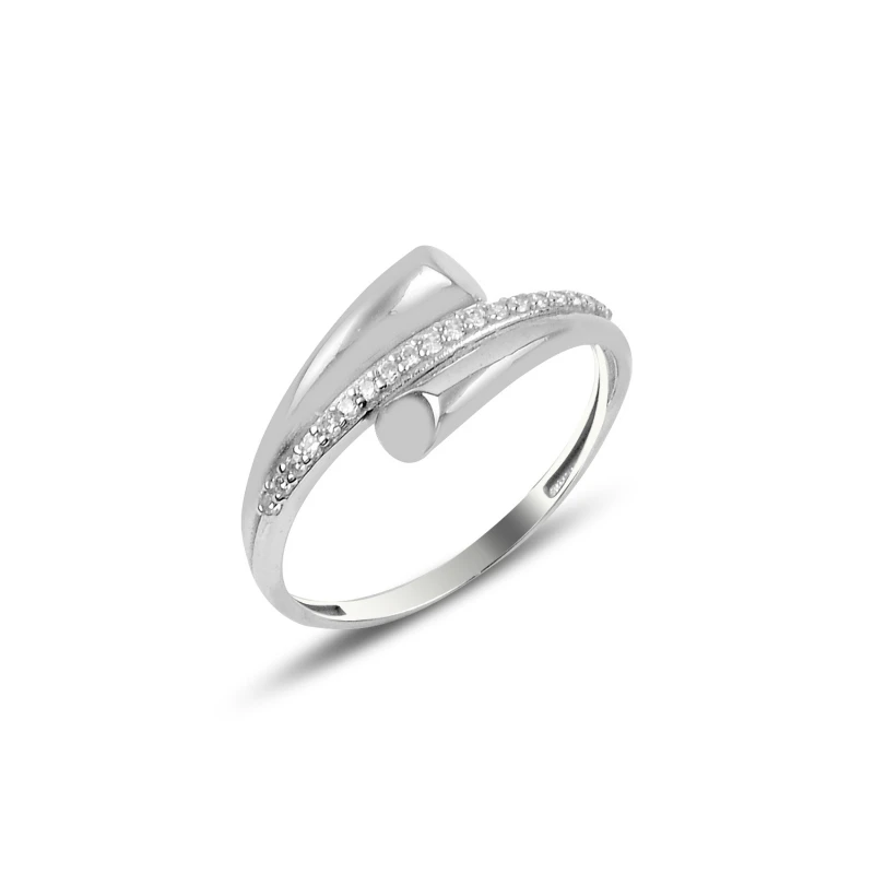 

Серебряное 925 пробы кольцо из циркония