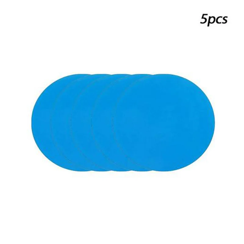 

Newest Self Adhesive Pvc Repair Patch Round Vinyl Pool Liner Patch Vinyl Rubber Boat Repair For Inflatable Boat Stickers HOT