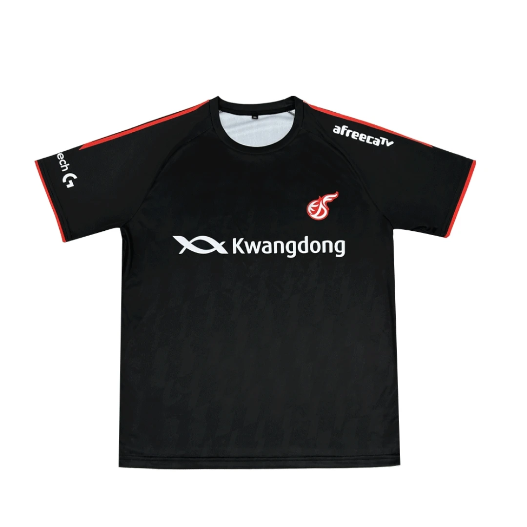 KDF 2023 Team Jersey Kwangdong Freecs Uniform T-shirt LOL LCK S13 Shirt DuDu YoungJae BuLLDoG Shirt Clothing Fan Tees S-6XL
