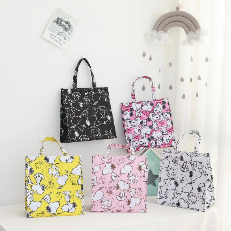 Мультяшные милые аниме кавайные большие водонепроницаемые складные сумки для