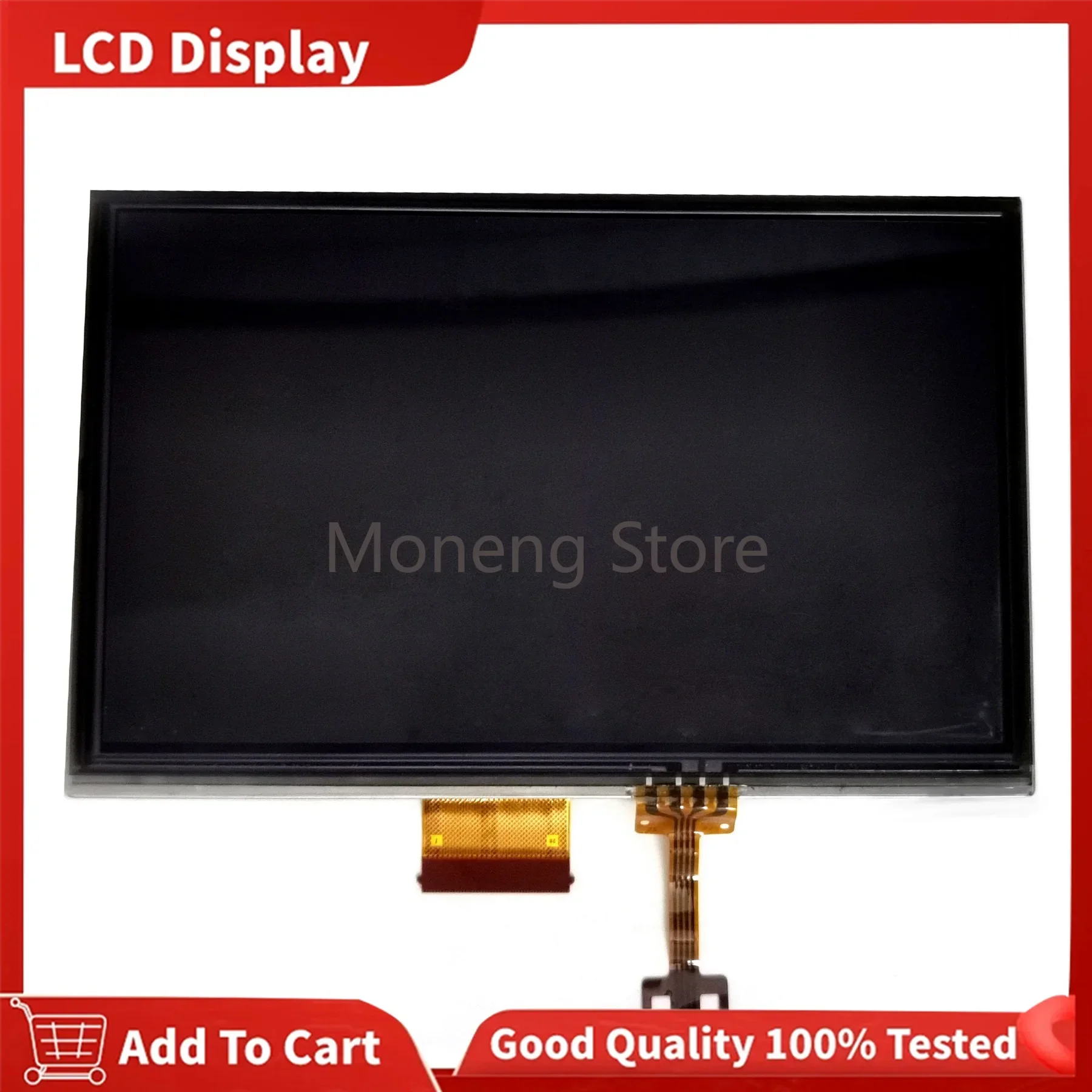 Оригинальная 7-дюймовая ЖК-панель C070VW04 V0 с сенсорным экраном для автомобильного