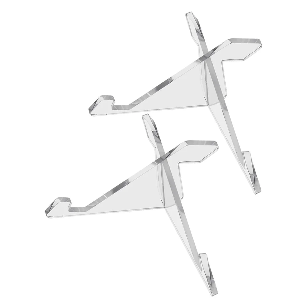 2 шт. простая прозрачная подставка настольная мольберт карты акриловые X-образные