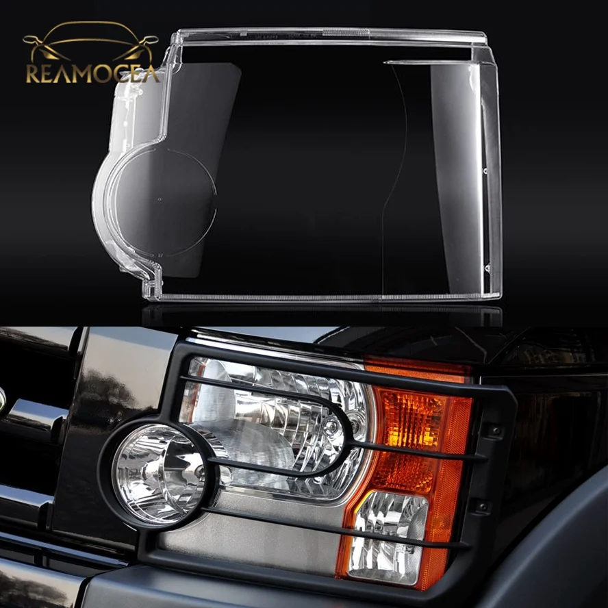 

Reamocea Headlight Cover Lampshade Cover Headlamp Shell Plexiglass Replacement Lampshade For Land Rover DISCOVERY 3 2006-2009