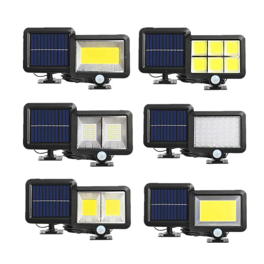 

LED Solar Split Wall Lamp 3 Mode Waterproof Motion Sensor Lamps Garden Street Lighting Solar Lamp For Garden Security Wall Light