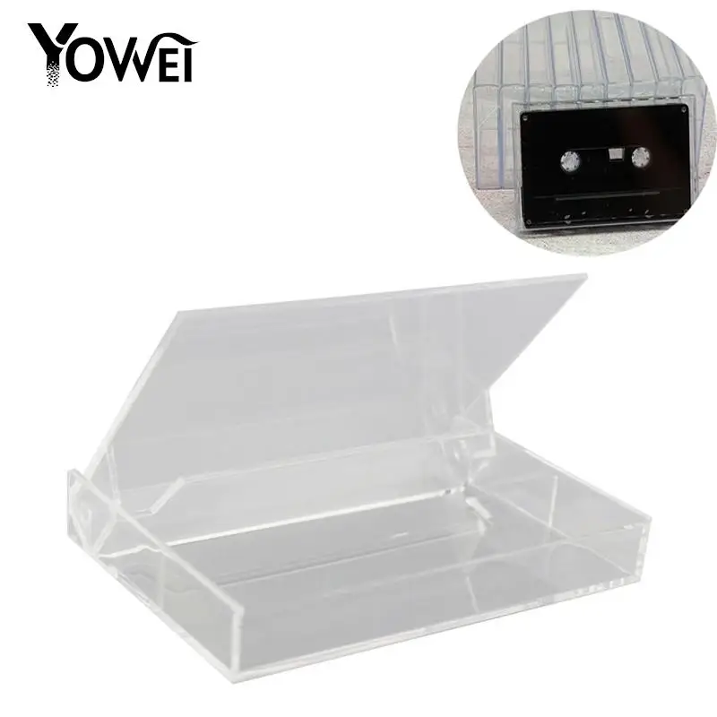 1PCS Cassette Case Radio Cassette 90 Cassette Box Storage Box 90 Minutes Normal Positio Recording Blank Cassette Tape Storage
