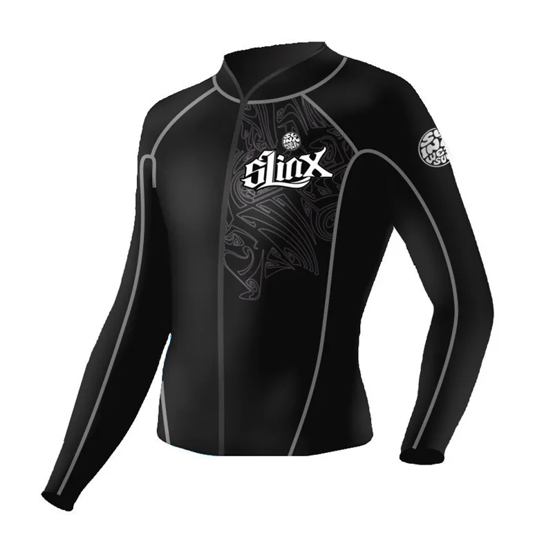 Slinx 2 мм неопрена подводное плавание одежда для дайвинга подводное плавание куртка гидрокостюм Топ пальто высокое от AliExpress RU&CIS NEW