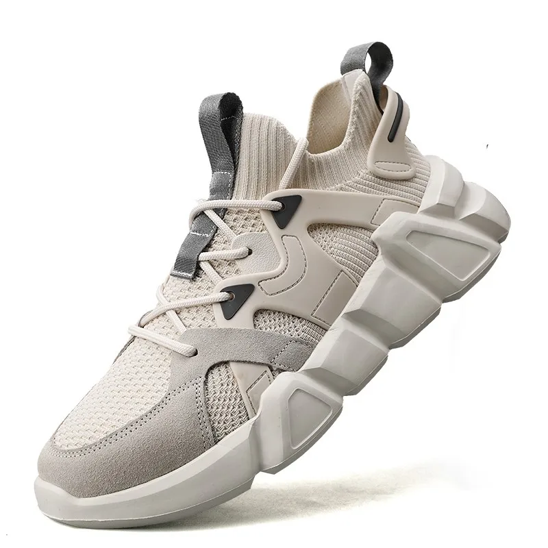 

2022 Trendy Men's Sneakers Portable Breathable Men Shoes Big Size Women Sneakers Comfortable Gym Casual Tenis Zapatillas Hombre
