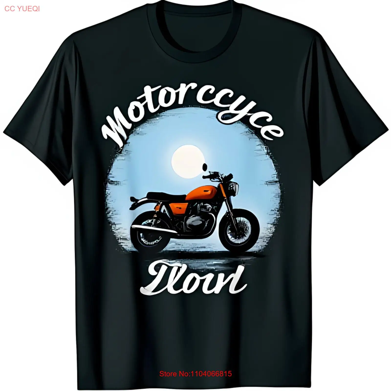 Классическая черная футболка с дневным светом и солнцем для водителей