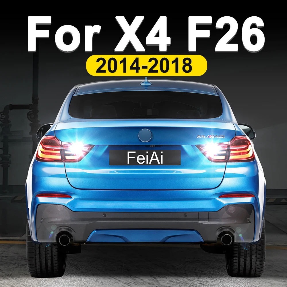 

Для BMW X4 F26 светодиодные лампы заднего хода, автомобильные светодиодные лампы заднего хода, аксессуары F26 2014 2015 2016 2017 2018, белый