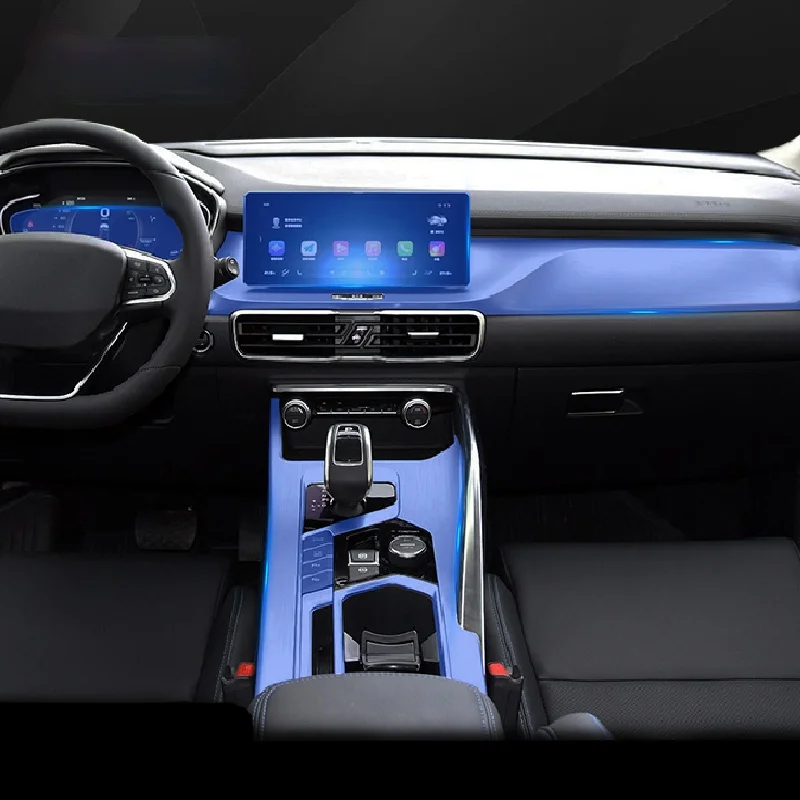 

Для Geely Coolray Escape SX11 2018-2020Car интерьерная центральная консоль прозрачная Фотополимерная Защита от царапин аксессуары Refi