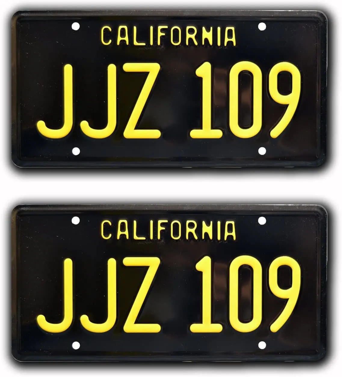 

Celebrity Machines Bullitt | | JJZ 109 | Metal License Plates