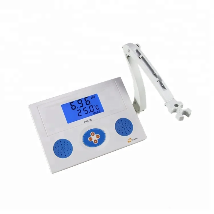 

PHS-3E Laboratory Benchtop pH Meter 0.01 pH Accuracy with 2 Points Calibration,pH Meter OEM Best Price