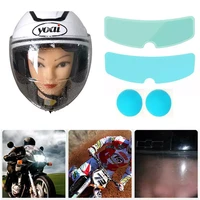 universal motorcycle helmets anti fog patch visor lens helmet lens protective film for against uv rain moto racing accessories