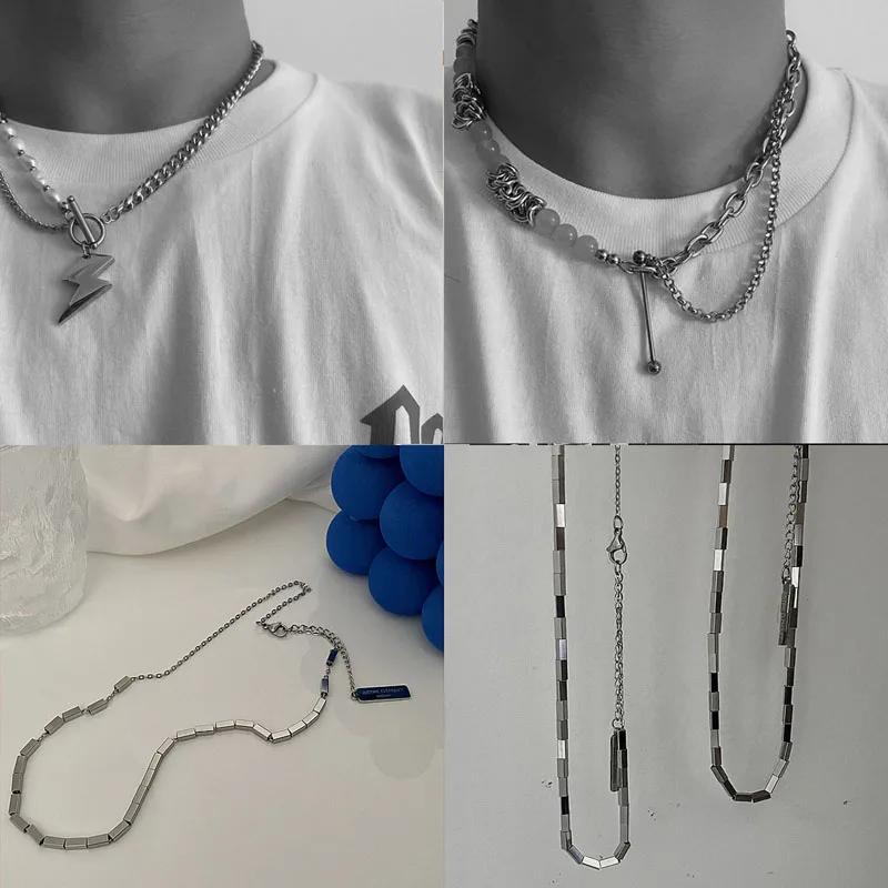 Креативное металлическое ожерелье из нержавеющей стали с крестом Иисуса в