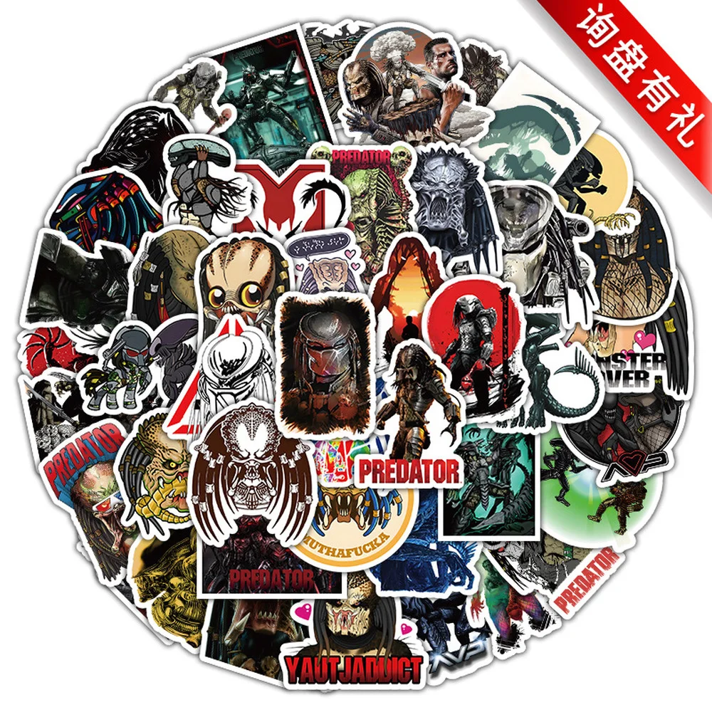 

10/50 шт./упаковка, водонепроницаемые наклейки для ноутбука, скейтборда, чемодана