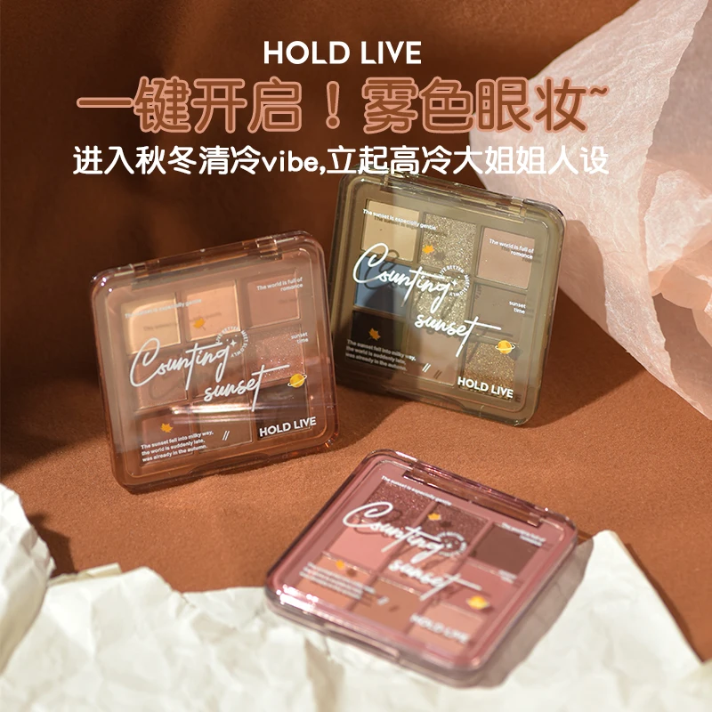 

Twinkling Stars 9 Colors Velvet Matte Eyeshadow Palette Soft Mist Long Lasting Smokey Rose Eye Shadow Pigmented Shimmer Makeup