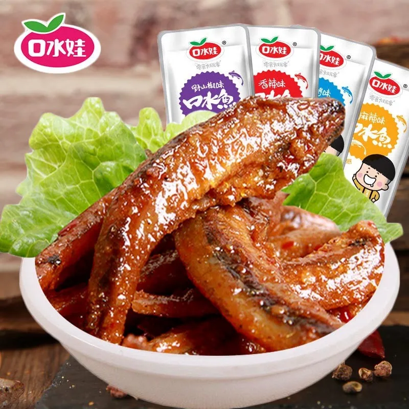 

Saliva Baby Saliva Fish Small Fish Dry Hairy Fish Spicy and Delicious