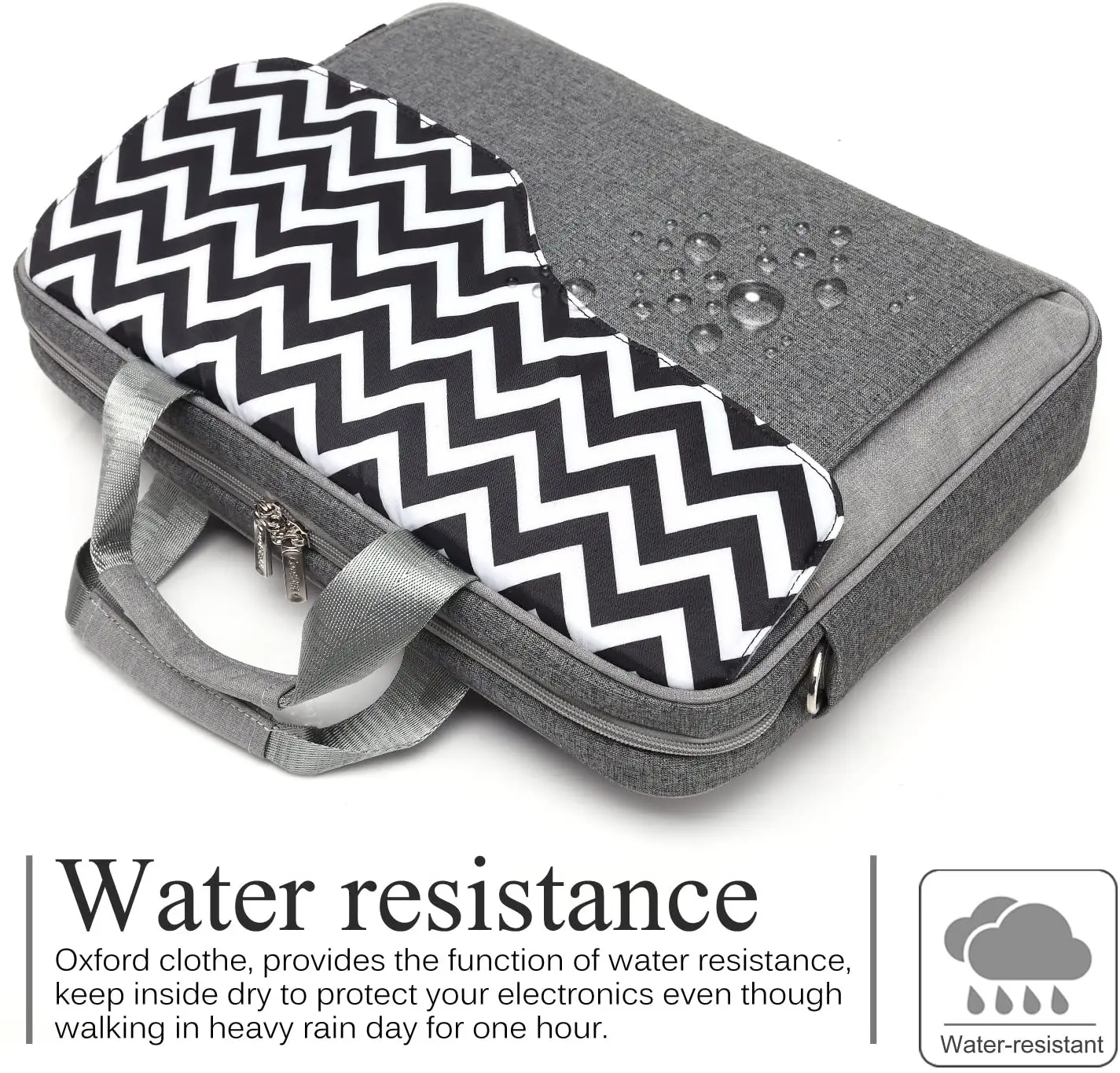 CoolBELL 15.6 Inch Nylon Laptop Bag Shoulder Bag with Strap Hand Bag Tablet Briefcase for iPad Pro Laptop MacBook Ultrabook