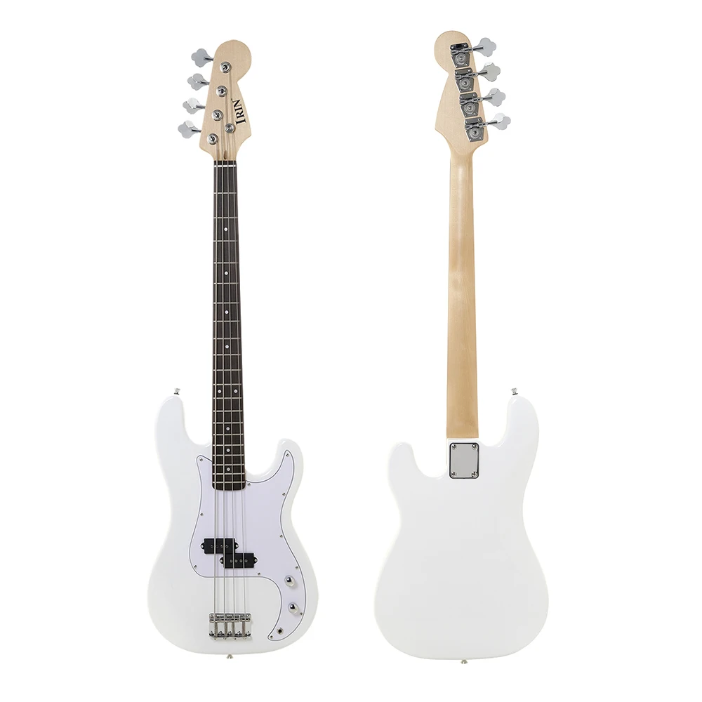 

4 String Electric Bass Guitar Professional Set 20 Frets Basswood Bass Stringed Instrument Connection Wrenches Parts Accessories