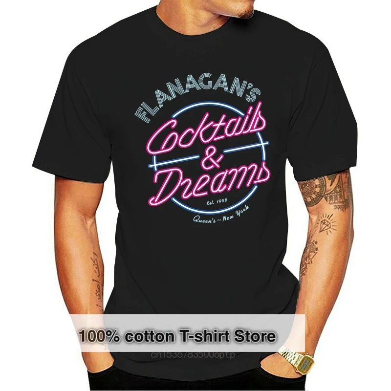 Flanagans - Cocktails Dreams T shirt flanagans cocktail dreams brian flanagan tom cruise jamaica new york