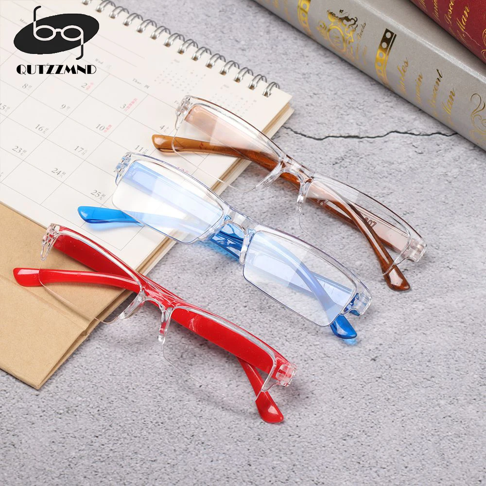 

Очки для чтения ультра-яркие для мужчин и женщин, модные противоскользящие очки из смолы для дальнозоркости + 1,0 ~ + 4,0