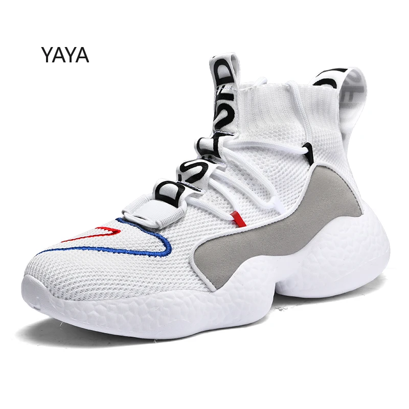 

Running Shoes for Men Sneakers Camo Socks Sneakers Athletic Sports Shoes Women Breathable Jogging Trainers Mesh Chaussure Homme