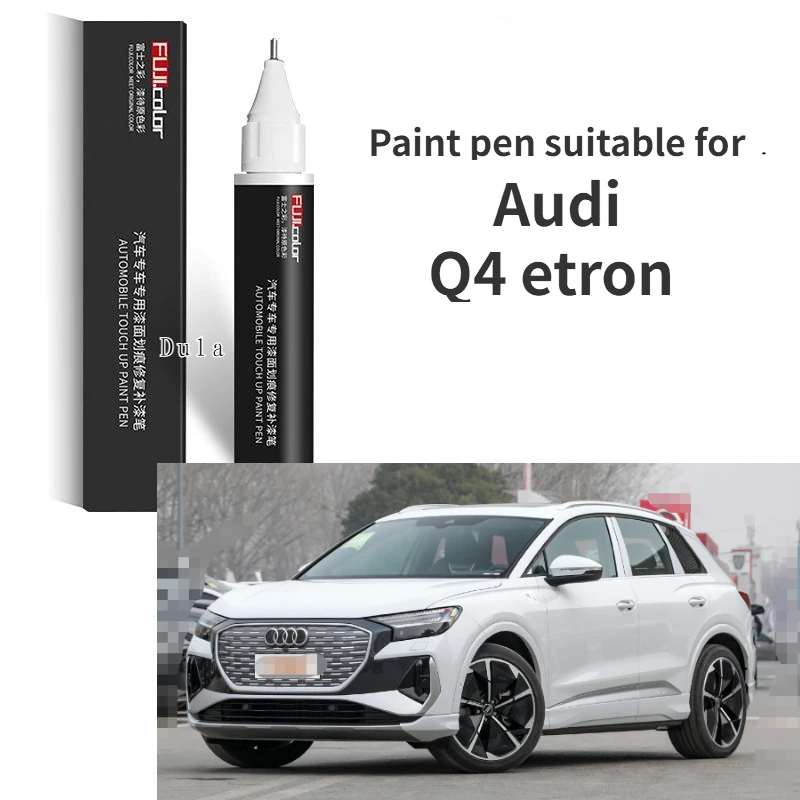 

Ручка для краски для царапин Подходит для Audi Q4 Etron, ледник, белая краска, ремонт царапин, фиксатор краски автомобиля Starlight Blue Q4 Etron