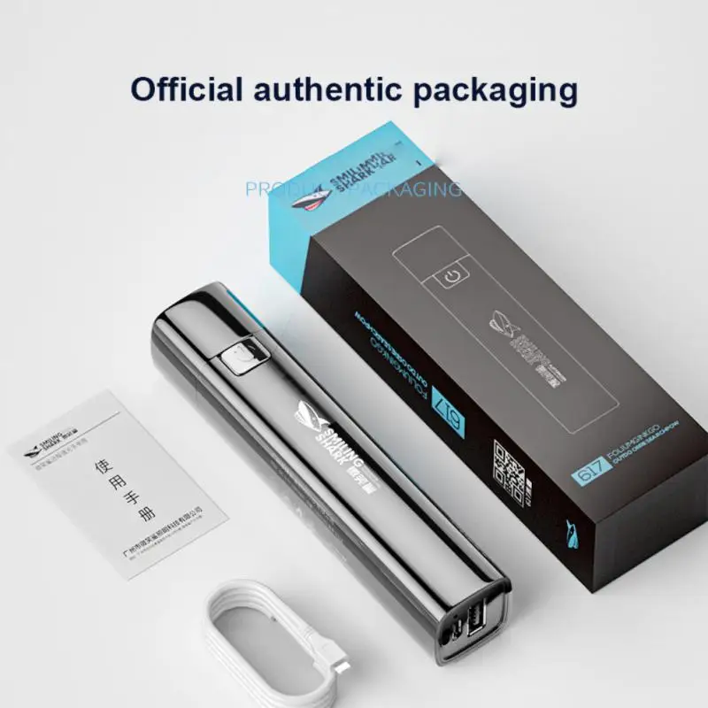 

Фонарик для рыбалки 2 в 1, светодиодный фонарик с зарядкой от Usb, Ультраяркий портативный уличный фонафонарь с внешним аккумулятором, освещен...