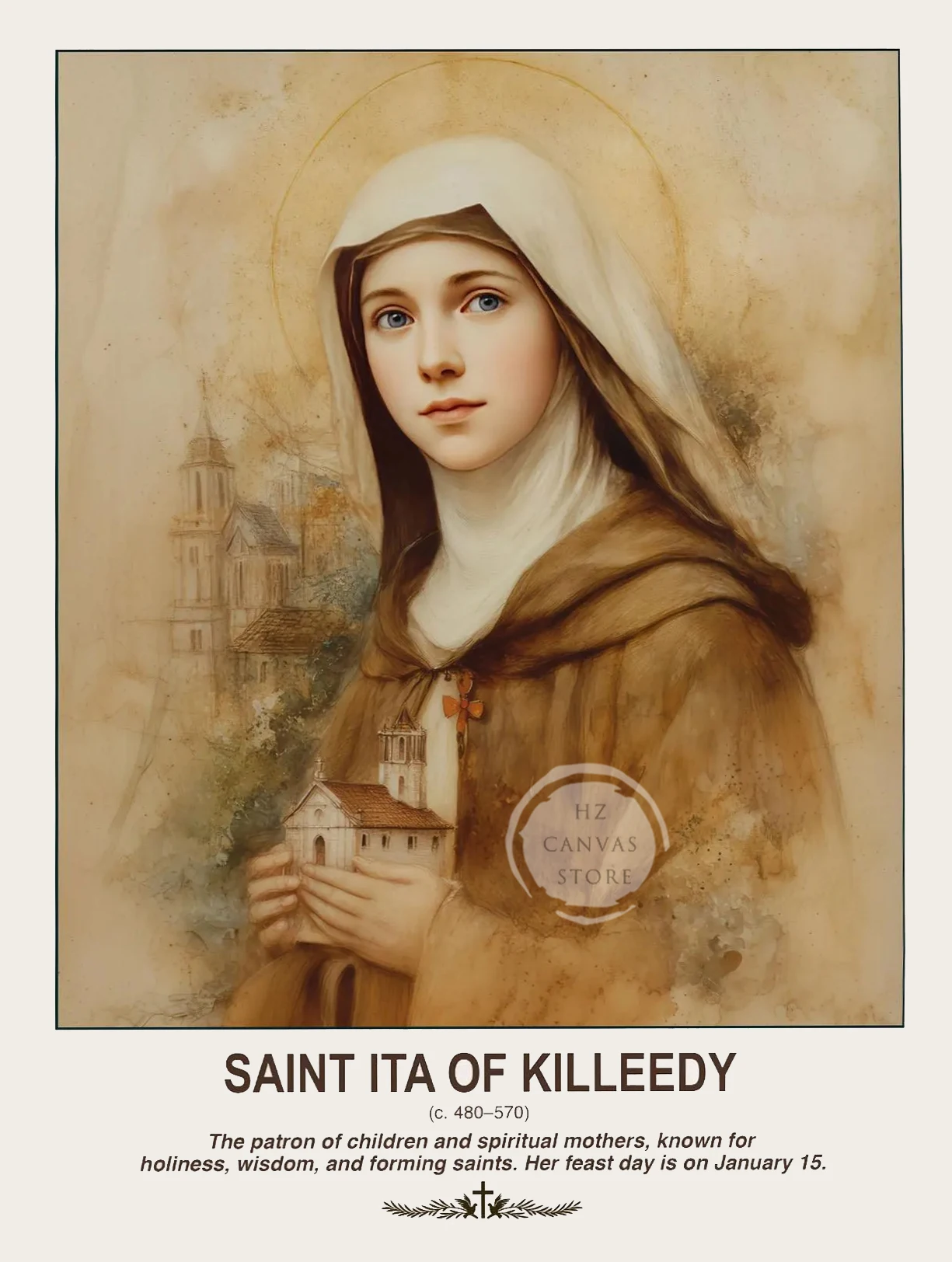 

Печать на холсте Святая Кристина Эдит Штейн Марианна