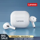 Новые оригинальные беспроводные наушники Lenovo LP40 TWS Bluetooth 5,0 двойное Стерео шумоподавление бас сенсорное управление длительный режим ожидания 230 мАч