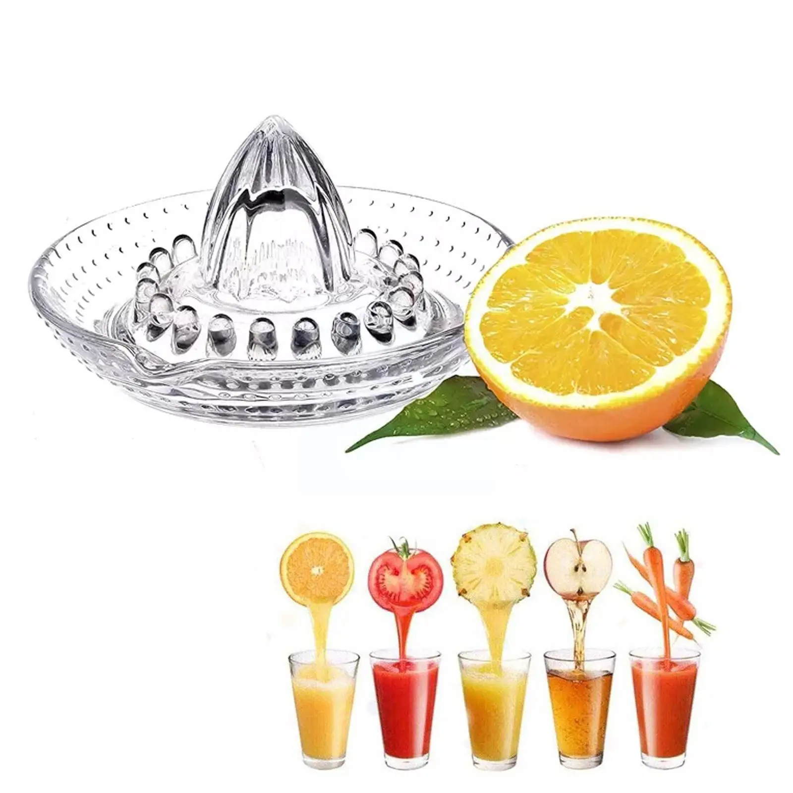 Japanese Juicer Handhold Orange Lemon Juice Maker Glass Juicer Manual Squeezer Press Kitchen Citrus Home Squeezer Mini H2X7