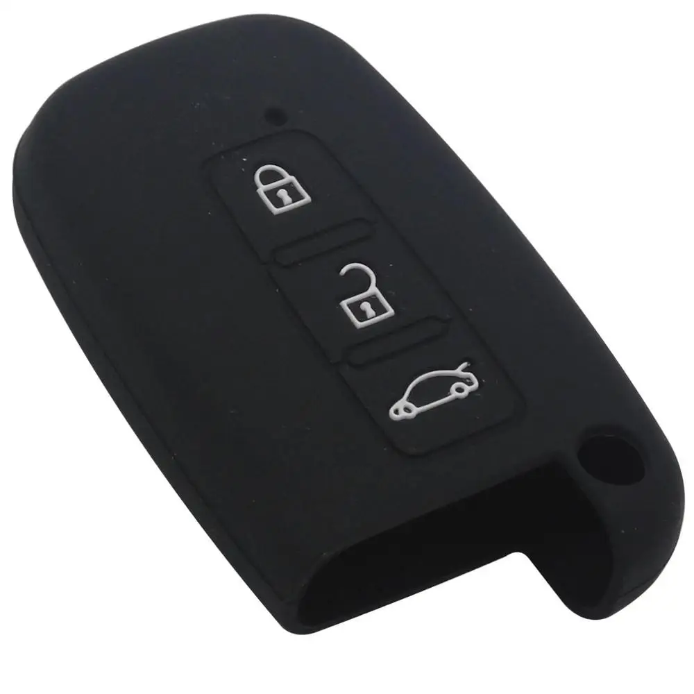 

Силиконовый чехол jingyuqin для ключей Hyundai Equus Genesis Veloster для KIA Sportage Forte Optima Soul Azera Sorento