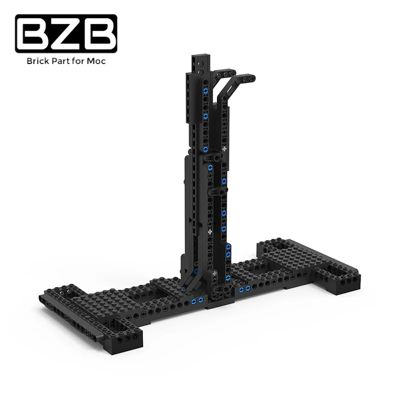 

BZB MOC 89357 Stand Space Ship Bracket For MOC-89306 Building Block Aircraft Brick Model Brain Game Child Kids Puzzle Toys Gift
