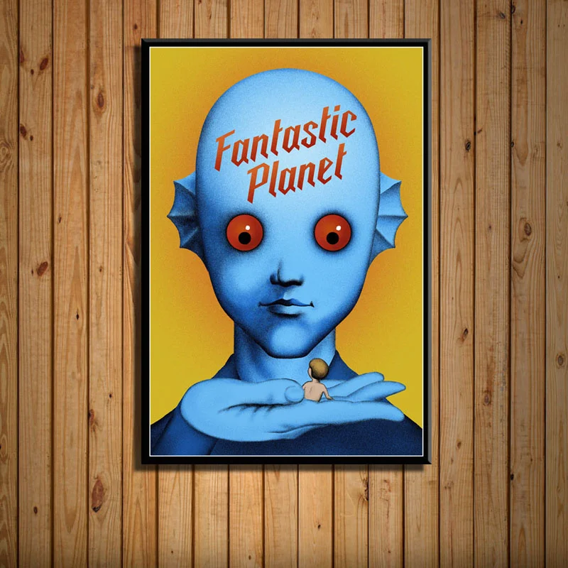

Fantastic Planet La Planete Sauvage Sci-fi Classic Movie wall decorations living room Obrazy