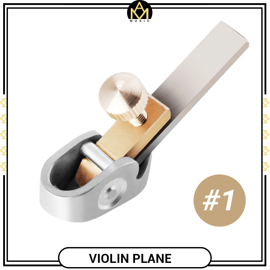 

Various size mini brass plane Violin/Cello making tools Silver color plane with ear Size1 New