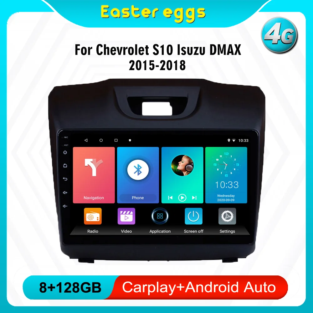 

Eastereggs For Chevrolet S10 Isuzu DMAX 2015 2016 2017 2018 Android 8.1 9 inch Touch screen GPS Navigation Multimedia Player