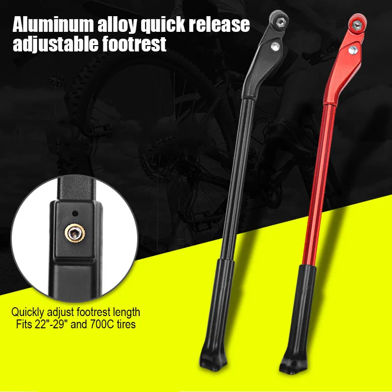 

Регулируемая подставка для велосипеда из алюминиевого сплава, быстросъемная подставка для горного велосипеда с диафрагмой 5 мм, запчасти д...