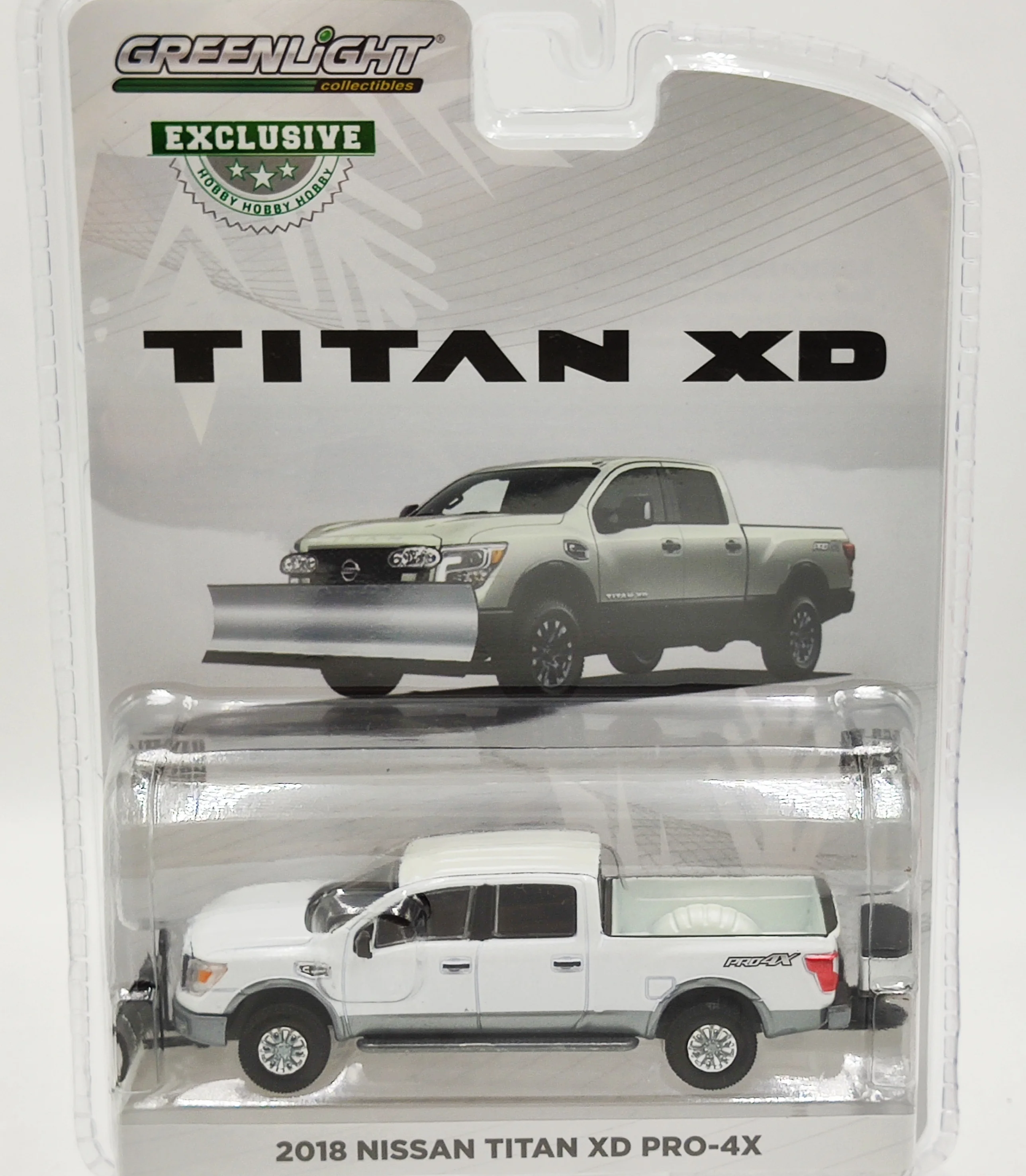 

GreenLight 1/64 Scale Diecast Car Toys 2018 Nissan Titan XD Pro-4X Pickup Truck Die-Cast Metal Vehicle Model Toy For Boys Kids