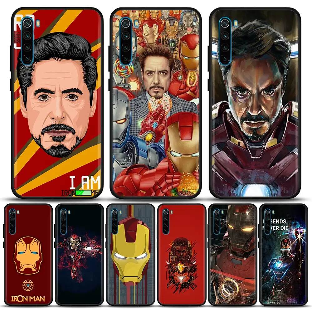 

Marvel Funny Iron Man Comics Phone Case For Xiaomi Mi 10 Nnte 10 Mi CC9 Mi CC9E Mi CC9 Mi 9T Mi 9 Mi 9SE Mi 8 Mi A2 Pro Lite 5G