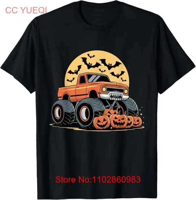 Рубашки на Хэллоуин — футболка с тыквой Monster Truck