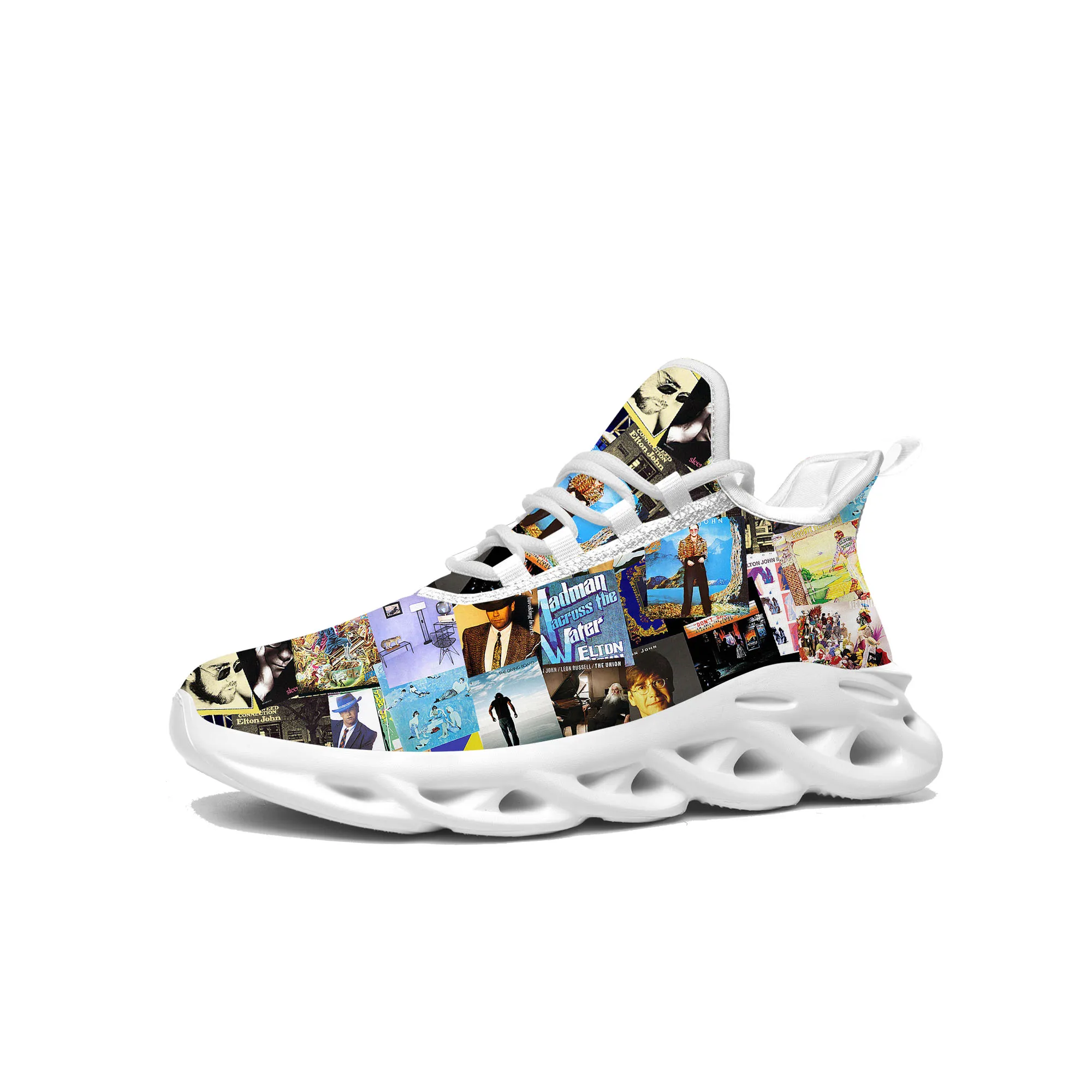 

Elton John Singer Flats Sneakers Mens Womens Sports Running Shoes High Quality Sneaker Lace Up Mesh Footwear Tailor-made Shoe